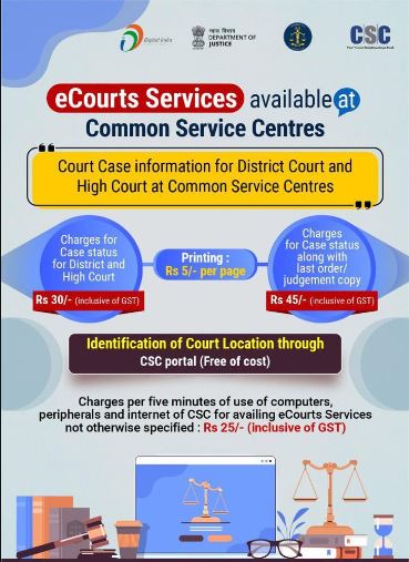 CSC eCourts services